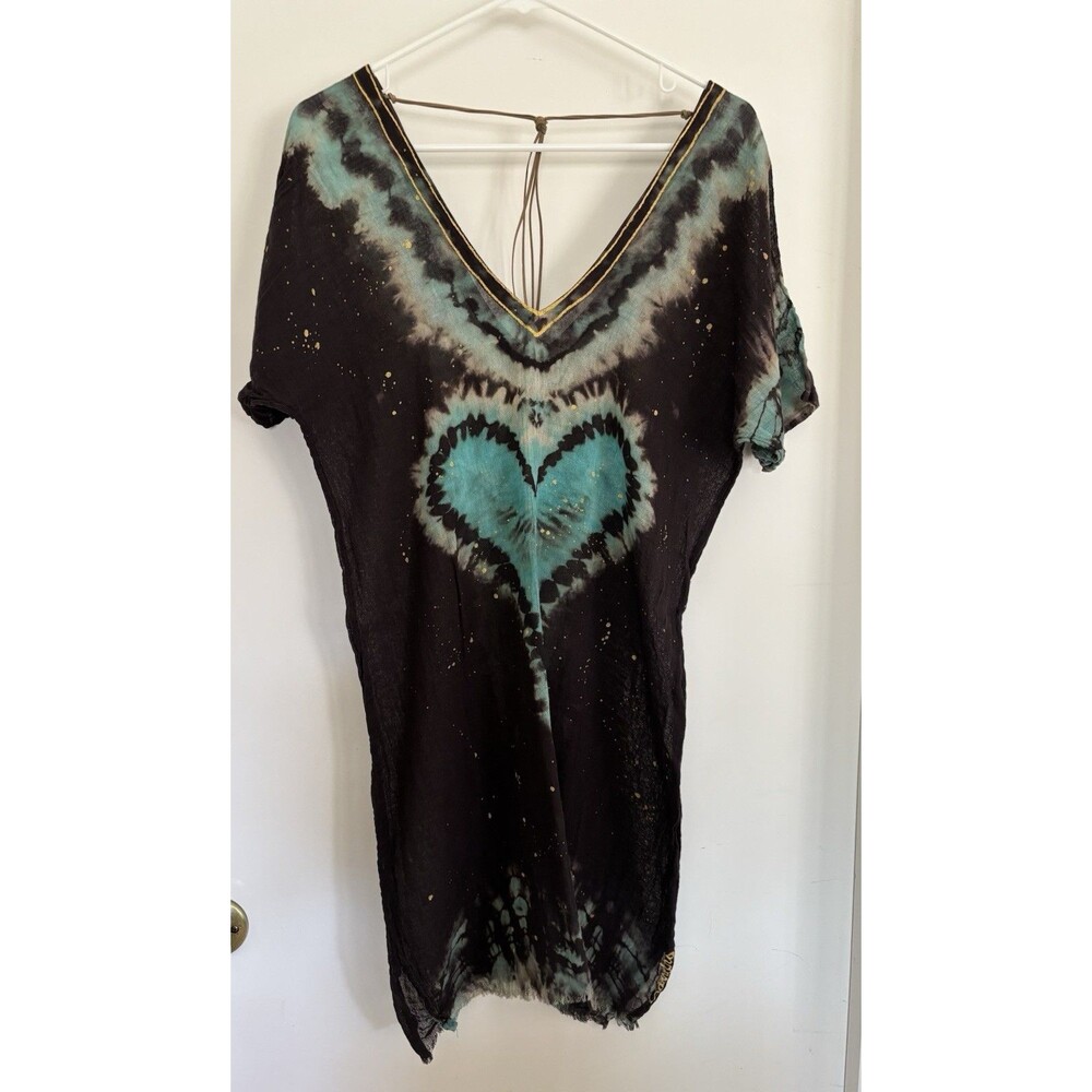 Sandro Paris Vintage Tie-Dye Cover-Up
